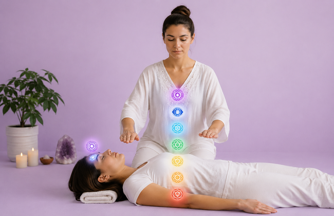 Terapia Energética Alineación de Chakras